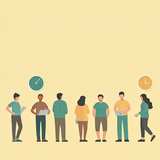 Group of people working together around a laptop